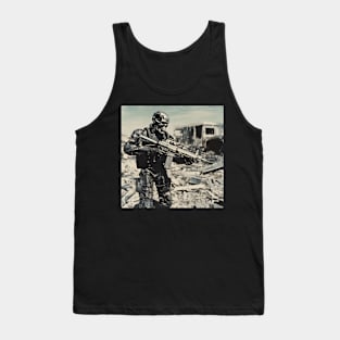 Cyborg Soldier Tank Top